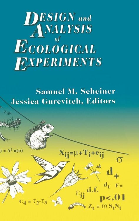 Produktbild: Design and Analysis of Ecological Experiments