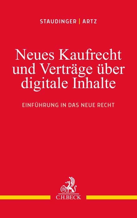 Produktbild: Neues Kaufrecht und Vertr&auml;ge &uuml;ber digitale Produkte