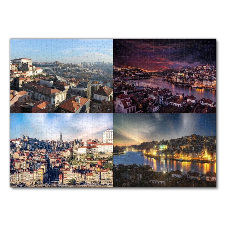 Produktbild: Lais Puzzle Collage Porto 1000 Teile