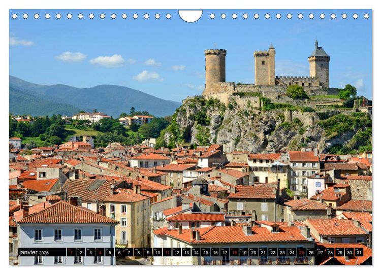 Produktbild: Collection Terre Ari&egrave;ge (Calendrier mural 2026 DIN A4 vertical), CALVENDO calendrier mensuel