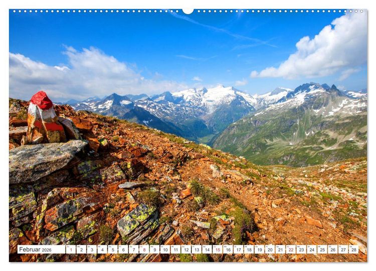 Produktbild: Sch&ouml;ne Gr&uuml;&szlig;e aus Osttirol (Wandkalender 2026 DIN A2 quer), CALVENDO Monatskalender