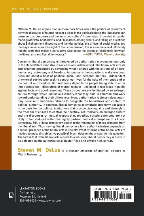 Produktbild: How the Liberal Arts Can Save Liberal Democracy