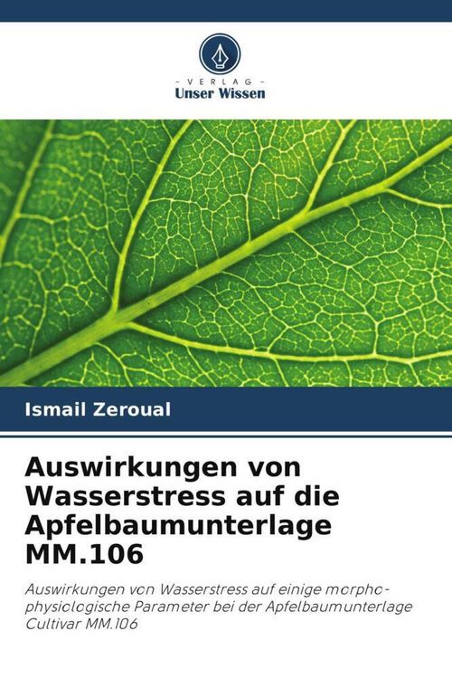 Produktbild: Auswirkungen von Wasserstress auf die Apfelbaumunterlage MM.106