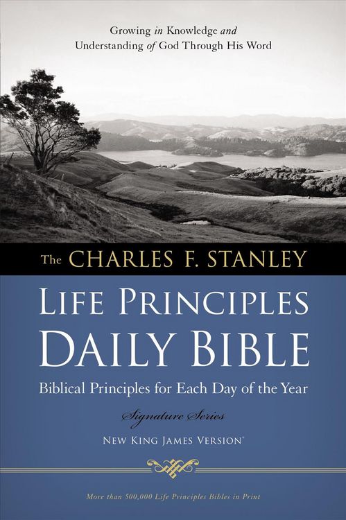 Produktbild: Charles F. Stanley Life Principles Daily Bible-NKJV