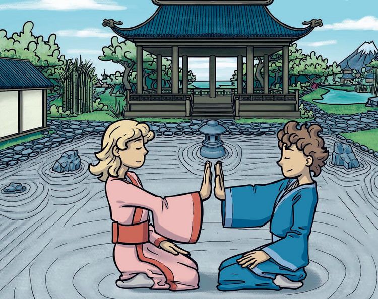 Produktbild: Lily & Tom - Der kleine Samurai findet seine Mitte