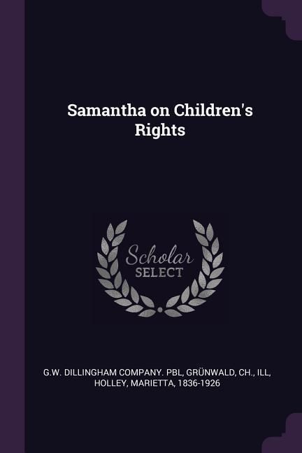 Produktbild: Samantha on Children's Rights