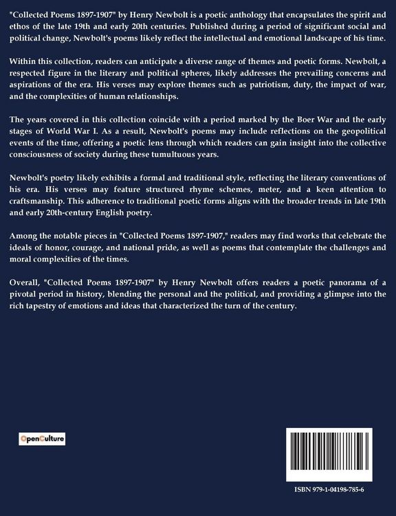 Produktbild: Collected Poems 1897-1907