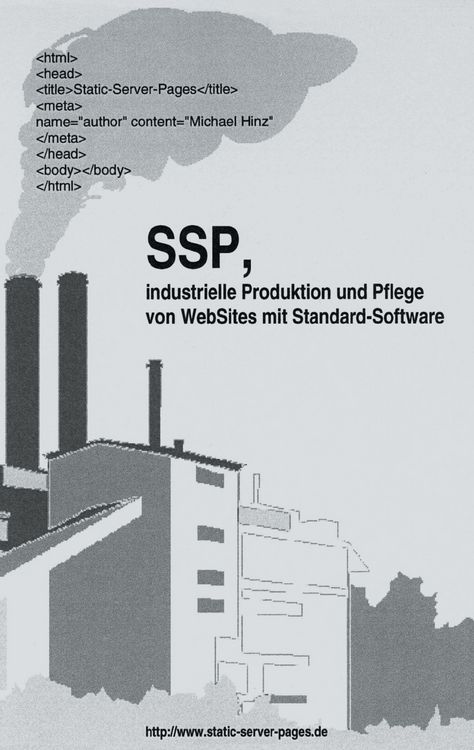 Produktbild: SSP, industrielle Produktion und Pflege von WebSit