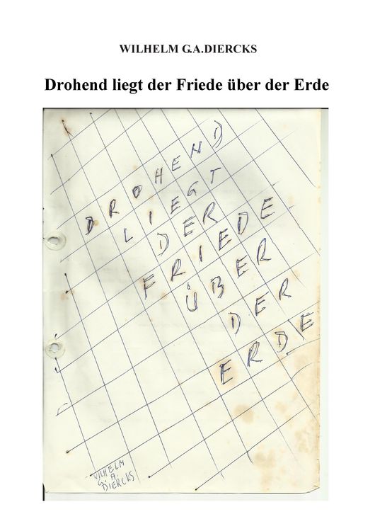 Produktbild: Drohend liegt der Friede &uuml;ber der Erde
