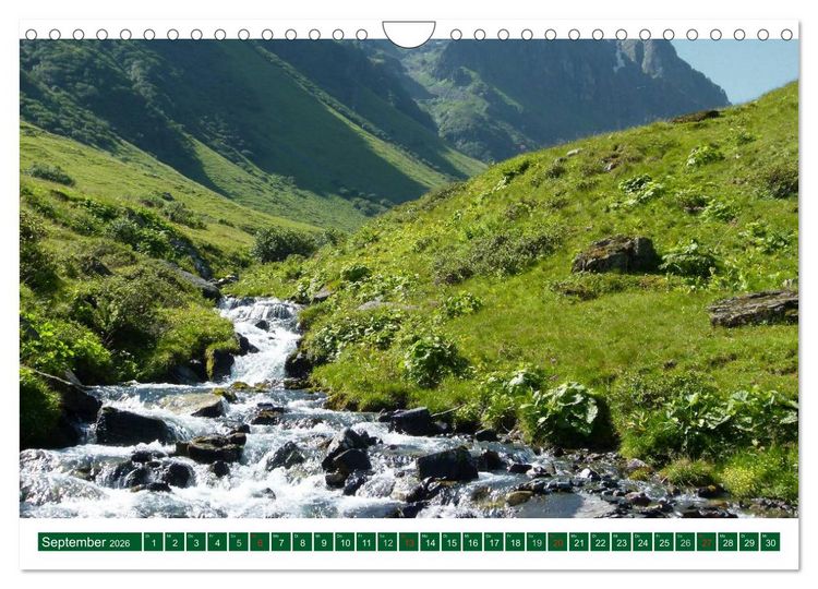 Produktbild: Montafon (Wandkalender 2026 DIN A4 quer), CALVENDO Monatskalender