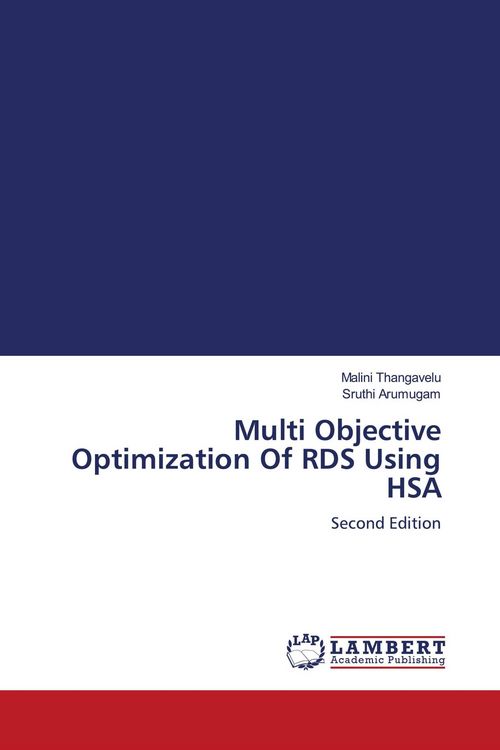 Produktbild: Multi Objective Optimization Of RDS Using HSA