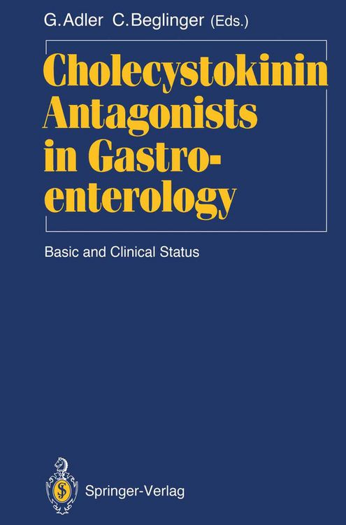 Produktbild: Cholecystokinin Antagonists in Gastroenterology