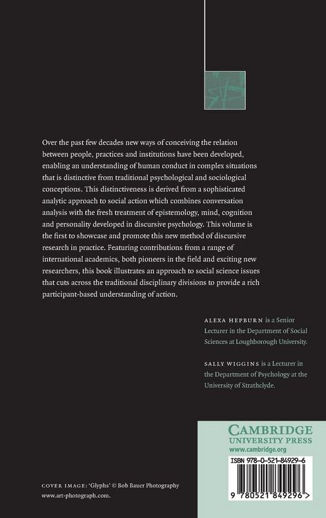 Produktbild: Discursive Research in Practice