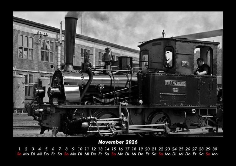 Produktbild: Z&uuml;ge 2026 Fotokalender DIN A3
