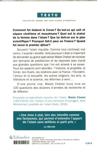 Produktbild: L'islam en 100 questions