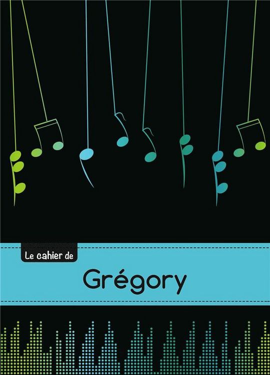 Produktbild: Le carnet de gregory musique,