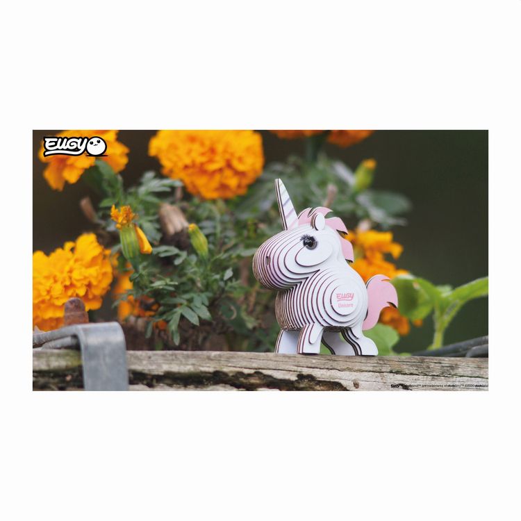 Produktbild: EUGY - 3D Bastelset Einhorn