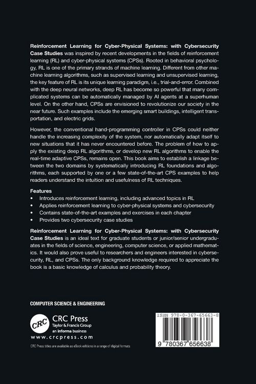 Produktbild: Reinforcement Learning for Cyber-Physical Systems