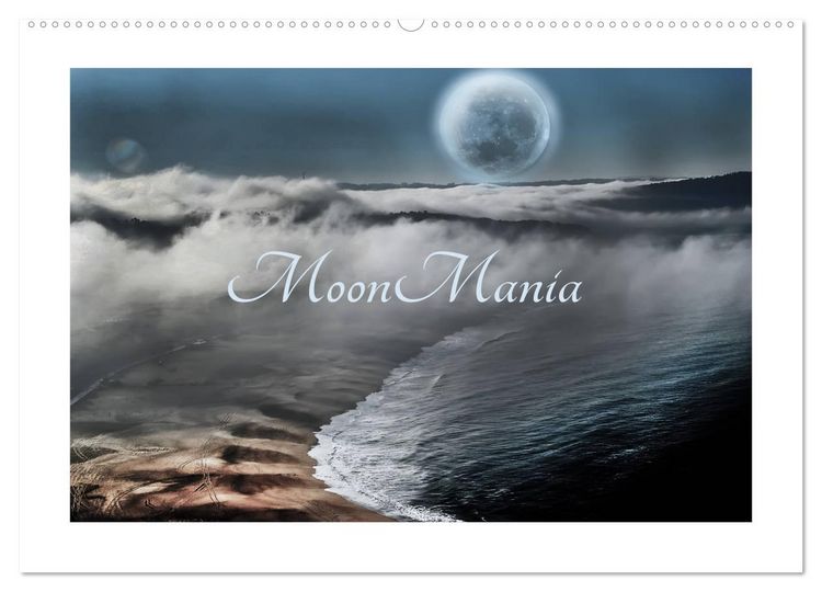 Produktbild: MoonMania (Wandkalender 2026 DIN A2 quer), CALVENDO Monatskalender