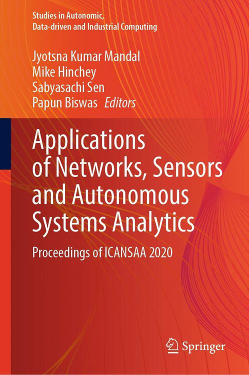 Produktbild: Applications of Networks, Sensors and Autonomous Systems Analytics