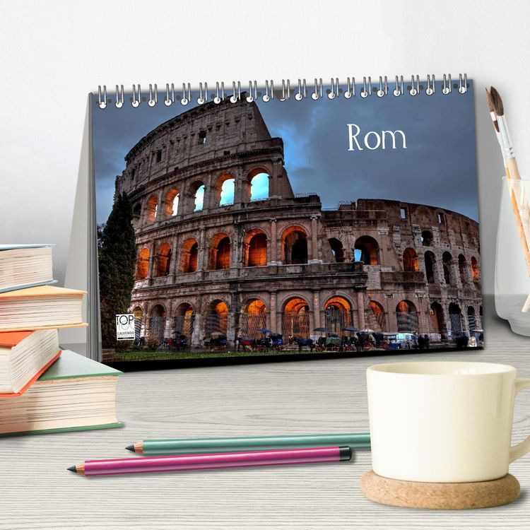 Produktbild: Rom (Tischkalender 2026 DIN A5 quer), CALVENDO Monatskalender