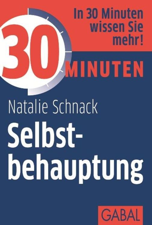 Produktbild: 30 Minuten Selbstbehauptung