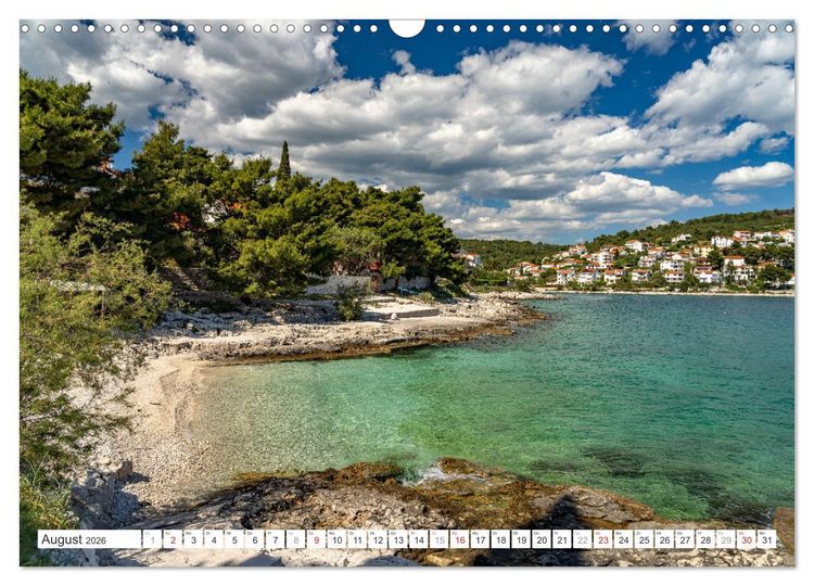 Produktbild: Kroatien - Welterbe Trogir (Wandkalender 2026 DIN A3 quer), CALVENDO Monatskalender