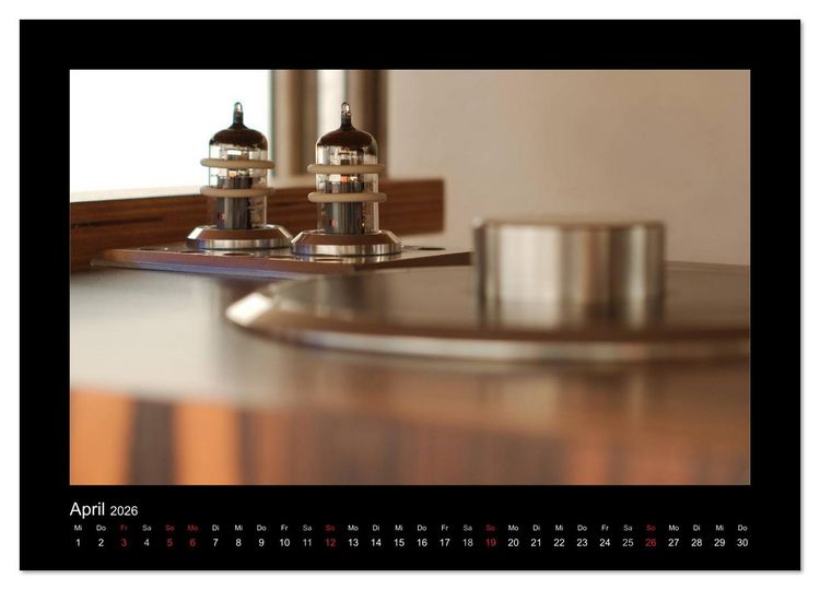 Produktbild: Hifi Visionen (Wandkalender 2026 DIN A4 quer), CALVENDO Monatskalender