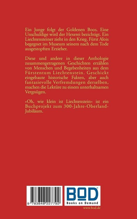 Produktbild: Oh, wie klein ist Liechtenstein