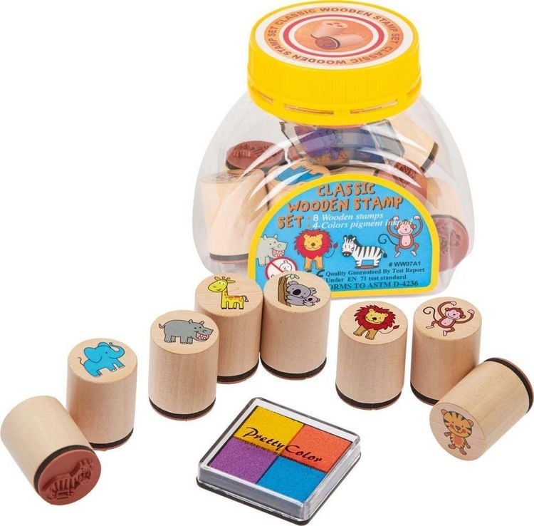 Produktbild: Stempelset Wilde Tiere