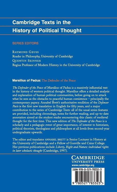Produktbild: Marsilius of Padua