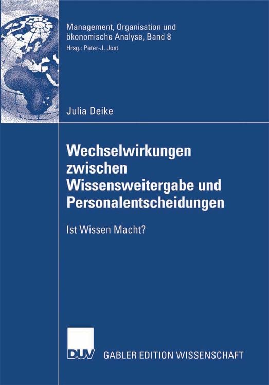 Produktbild: Wechselwirkungen zwischen Wissensweitergabe und Personalentscheidungen