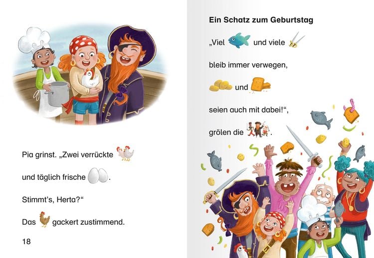 Produktbild: Leserabe Vor-Lesestufe - Piratin Pia auf Schatzsuche