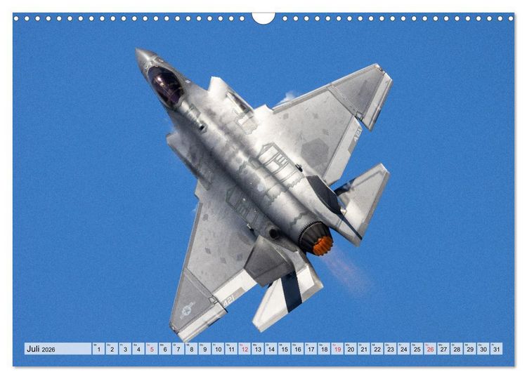 Produktbild: Milit&auml;rjets aus aller Welt (Wandkalender 2026 DIN A3 quer), CALVENDO Monatskalender