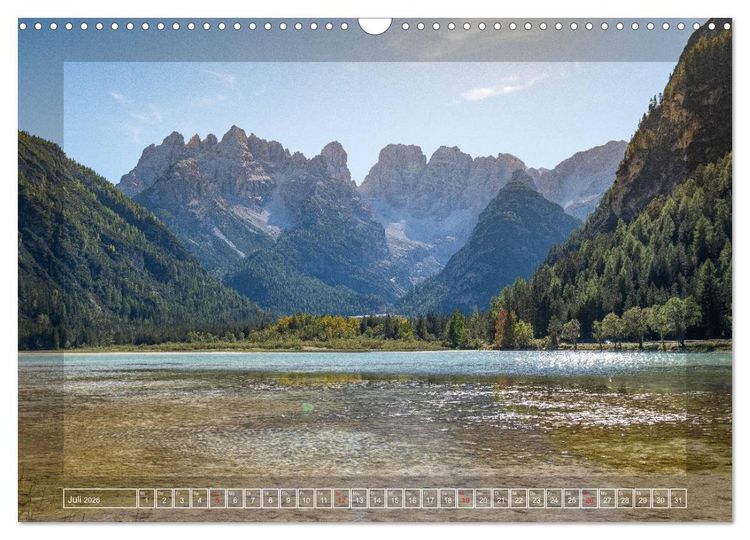 Produktbild: Bergerlebnis Dolomiten (Wandkalender 2026 DIN A3 quer), CALVENDO Monatskalender