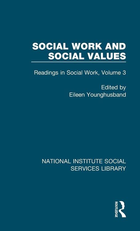 Produktbild: Social Work and Social Values