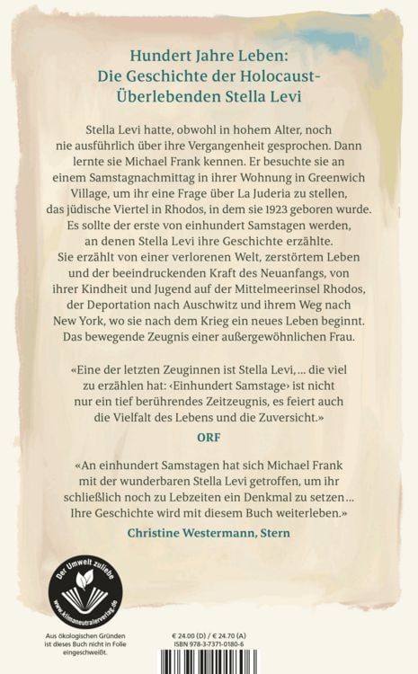 Produktbild: Einhundert Samstage