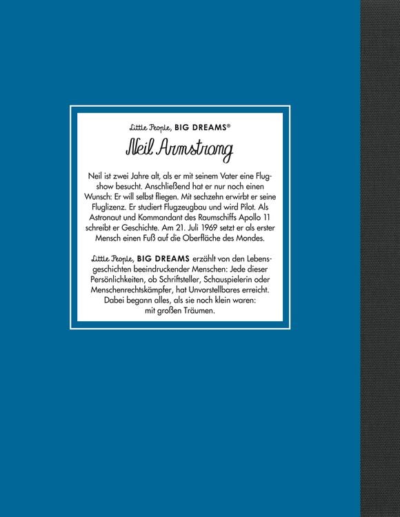 Produktbild: Neil Armstrong &ndash; Little People, BIG DREAMS (Deutsche Ausgabe)
