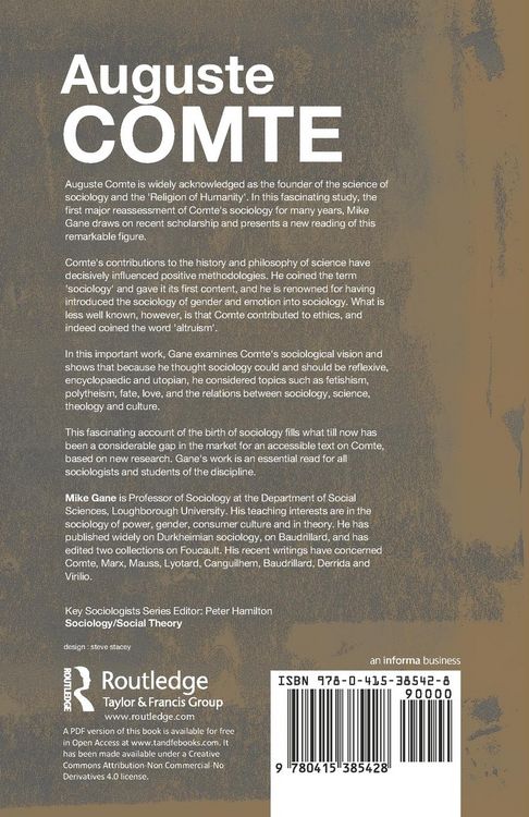 Produktbild: Auguste Comte