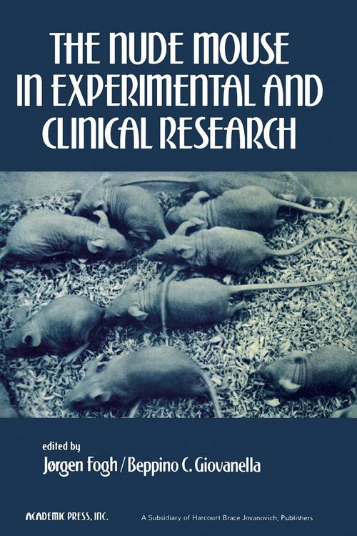Produktbild: The Nude Mouse in Experimental and Clinical Research