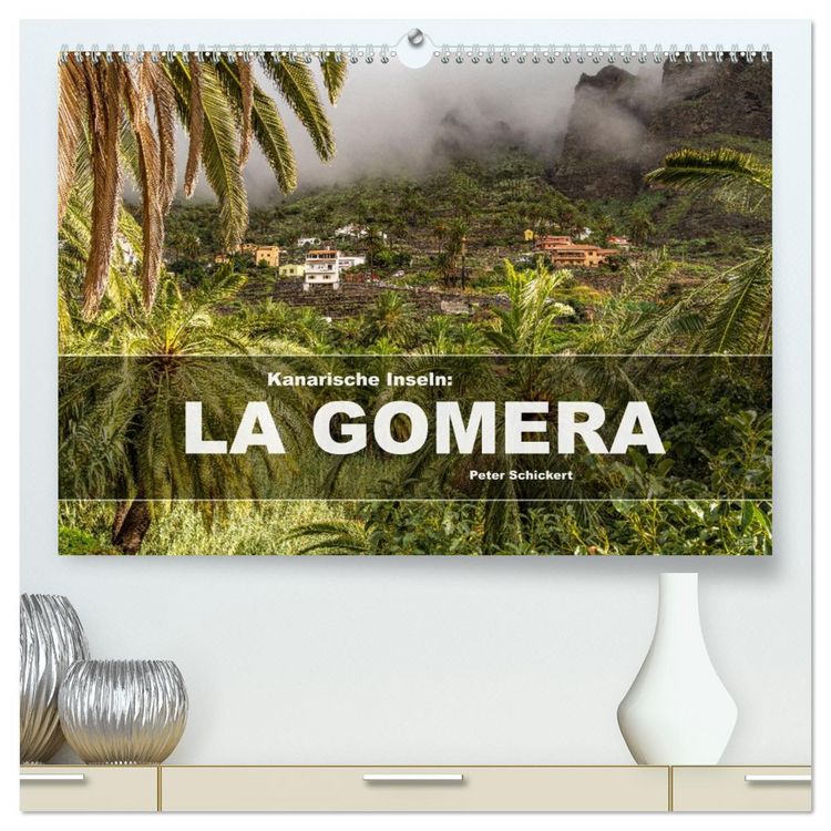 Produktbild: Kanarische Inseln: La Gomera (hochwertiger Premium Wandkalender 2026 DIN A2 quer), Kunstdruck in Hochglanz