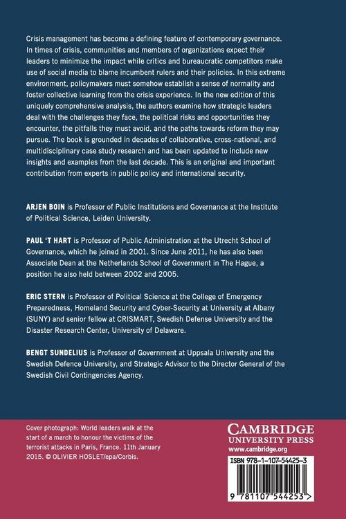 Produktbild: The Politics of Crisis Management