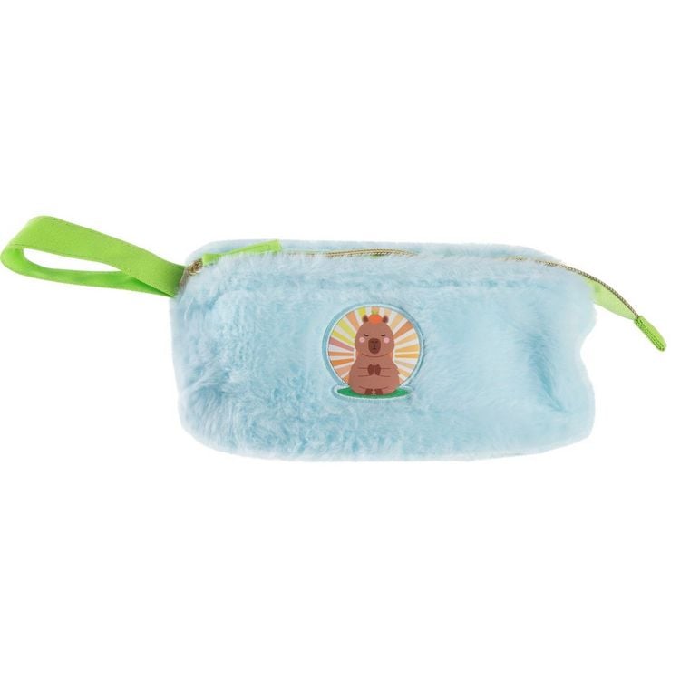 Produktbild: Idena Schlamper Fluffy Capybara blau 200x87x80mm mit Schlaufe
