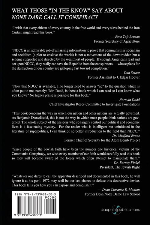 Produktbild: None Dare Call It Conspiracy