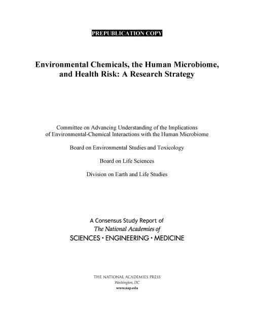 Produktbild: Environmental Chemicals, the Human Microbiome, and Health Risk