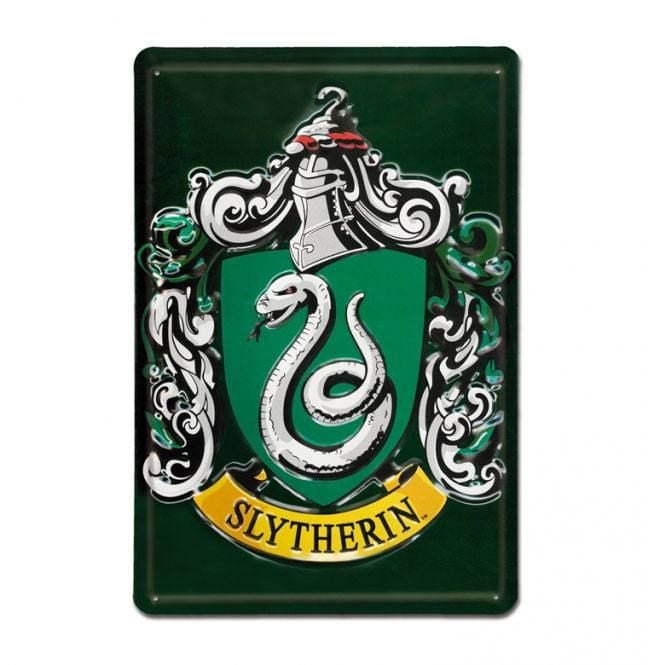 Produktbild: Harry Potter 3D Blechschild Slytherin
