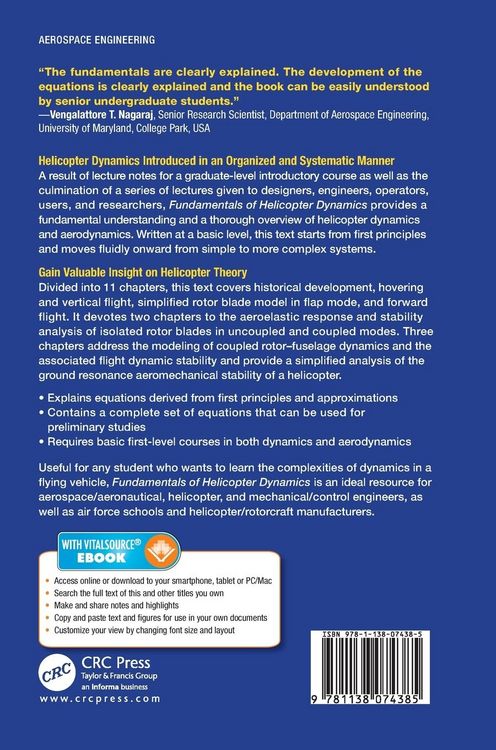 Produktbild: Fundamentals of Helicopter Dynamics