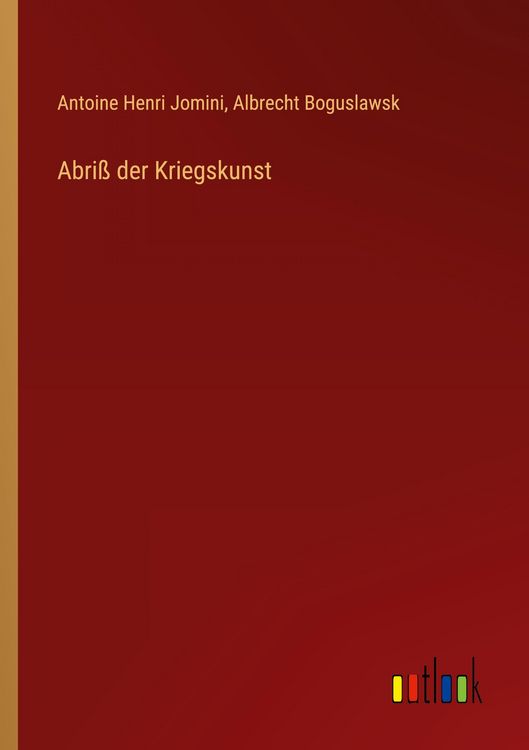 Produktbild: Abri&szlig; der Kriegskunst