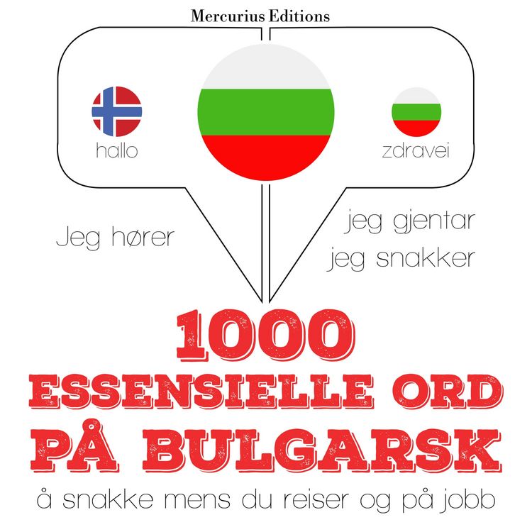 Produktbild: 1000 essensielle ord p&aring; bulgarsk