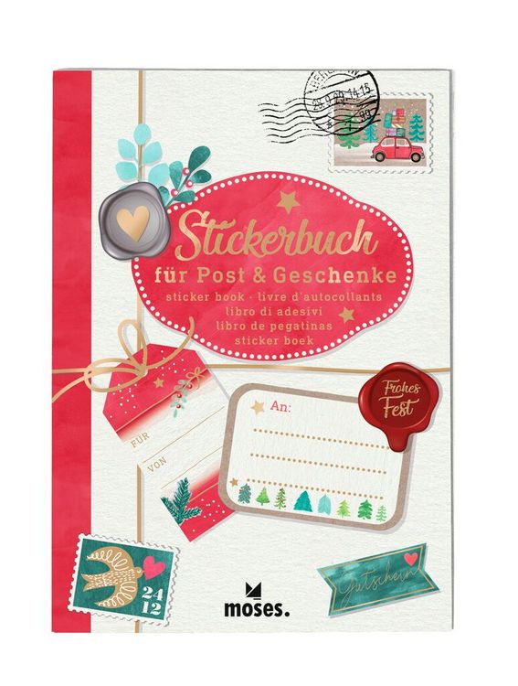 Produktbild: Stickerbuch-Sortiment Weihnacht
